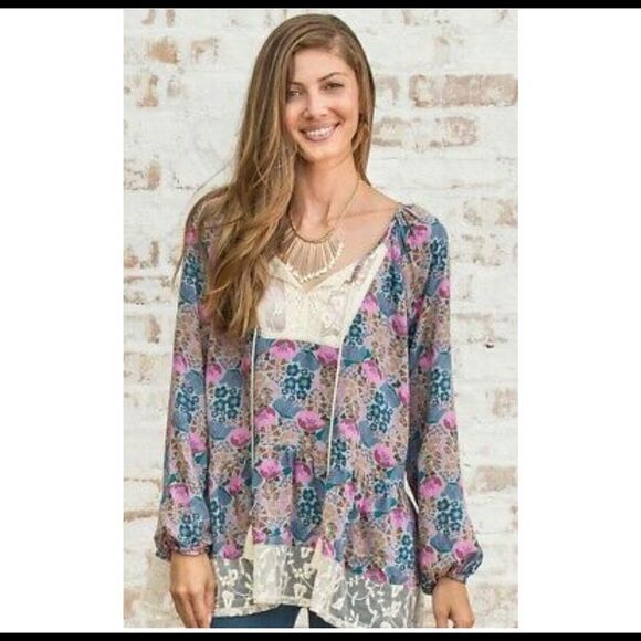 Matilda Jane Make Believe Sew Perfect Peasant Top - Picture 1 of 9